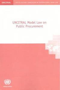 bokomslag UNCITRAL model law on public procurement