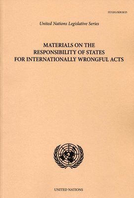 bokomslag Materials on the responsibility of states for internationally wrongful acts