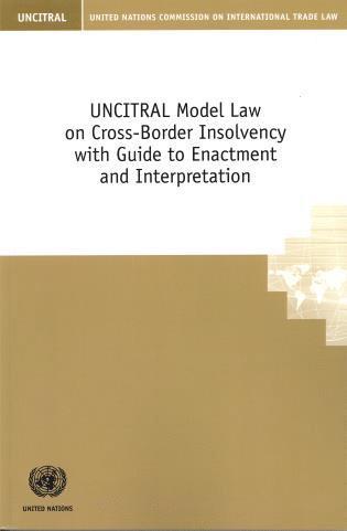 bokomslag UNCITRAL model law on cross-border insolvency with guide to enactment and interpretation