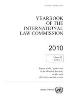 bokomslag Yearbook of the International Law Commission 2010