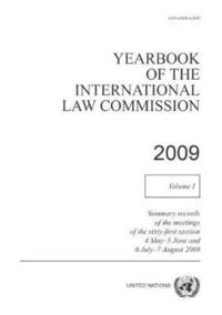 bokomslag Yearbook of the International Law Commission 2009