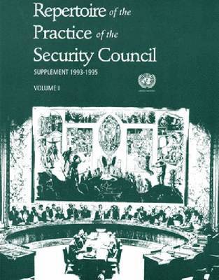 bokomslag Repertoire of the Practice of the Security Council