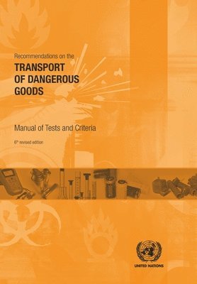 bokomslag Recommendations on the transport of dangerous goods