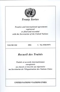 bokomslag Treaty Series 3104 (English/French Edition)