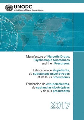 Manufacture of narcotic drugs, psychotropic substances and their precursors