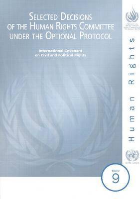 Selected Decisions of the Human Rights Committee under the Optional Protocol 1