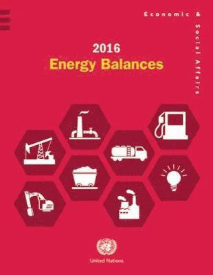 United Nations: Department of Economic and Social Affairs: Statistics Division, United Nations - 2016 energy balances, Häftad