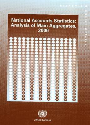 bokomslag National Accounts Statistics