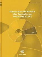 bokomslag National accounts statistics 2012