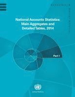 bokomslag National accounts statistics 2014