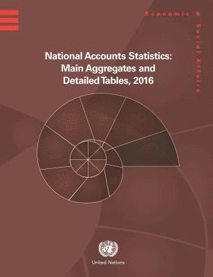 bokomslag National accounts statistics 2016