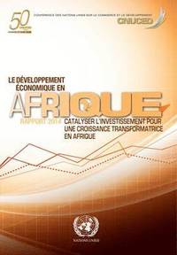 bokomslag Le dveloppement conomique en Afrique 2014