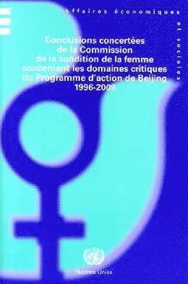 bokomslag Conclusions concertes de la commission de la condition de la femme concernant les domaines critiques du programme d'action de Beijing