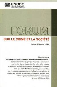 bokomslag Forum sur le crime et la socit