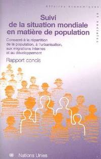 bokomslag Suivi de la situation mondiale en matire de population