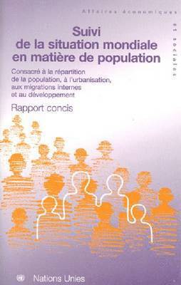 bokomslag Suivi de la situation mondiale en matire de population