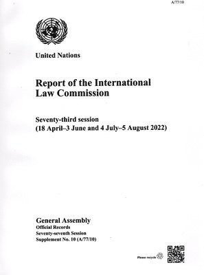 bokomslag Report of the International Law Commission