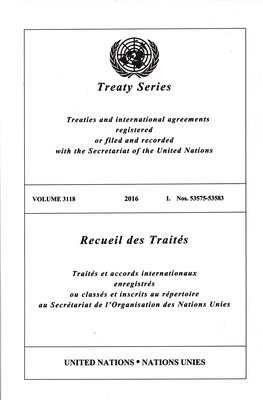 bokomslag Treaty Series 3118 (English/French Edition)