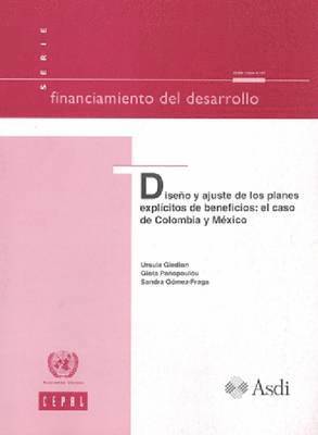 bokomslag Diseo y ajuste de los planes explcitos de beneficios