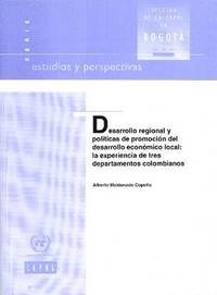 bokomslag Desarrollo regional y polticas de promocin del desarrollo econmico local