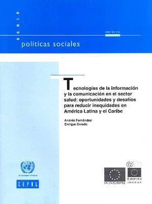 bokomslag Tecnologas de la Informacin y la Comunicacin en el Sector Salud