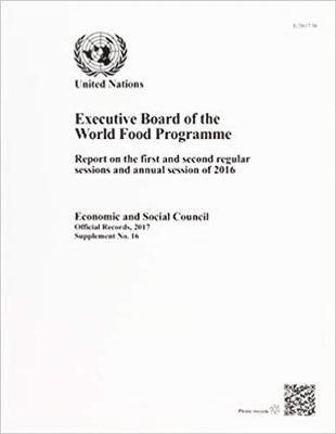 United Nations: World Food Programme, United Nations: Economic and Social Council, United Nations - Executive Board of the World Food Programme, Häftad