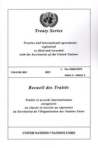 bokomslag Treaty Series 3033 (English/French Edition)