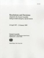 bokomslag Resolutions and Decisions Adopted by the General Assembly