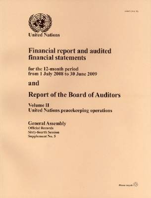 Financial Report and Audited Financial Statements and Report of the Board of Auditors 1