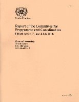 bokomslag Report of the Committee for Programme and Coordination