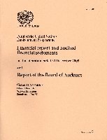 bokomslag Financial Report and Audited Financial Statements and Report of the Board of Auditors