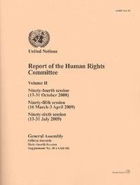 bokomslag Report of the Human Rights Committee