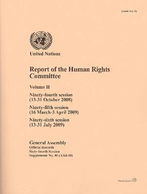 Report of the Human Rights Committee 1