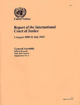 Report of the International Court of Justice 1