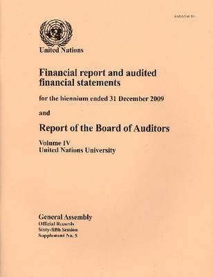 Financial Report and Audited Financial Statements and Report of the Board of Auditors 1