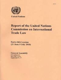 bokomslag Report of the United Nations Commission on International Trade Law