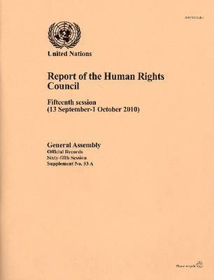 Report of the Human Rights Council 1