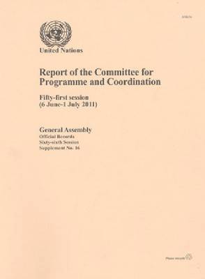 Report of the Committee for Programme and Coordination 1