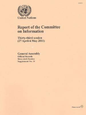 Report of the Committee on Information 1