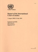 bokomslag Report of the International Court of Justice