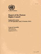 bokomslag Report of the Human Rights Council