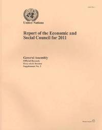 bokomslag Report of the Economic and Social Council for 2011