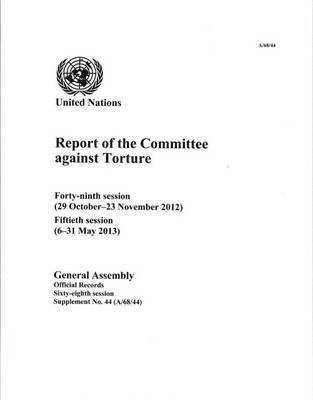 bokomslag Report of the Committee against Torture