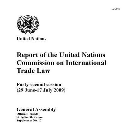 Report of the United Nations Commission on International Trade Law 1