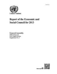 bokomslag Report of the Economic and Social Council for 2013