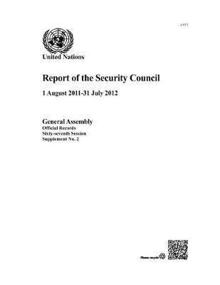 bokomslag Report of the Security Council