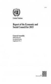 bokomslag Report of the Economic and Social Council for 2015