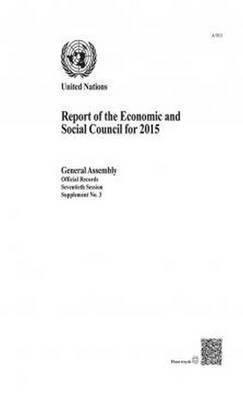 bokomslag Report of the Economic and Social Council for 2015
