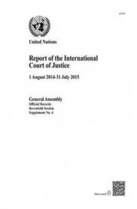 bokomslag Report of the International Court of Justice