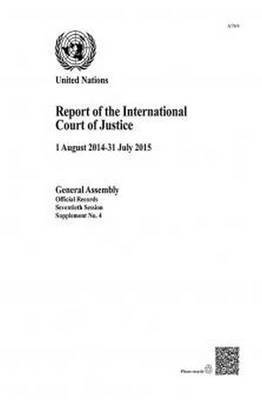 bokomslag Report of the International Court of Justice